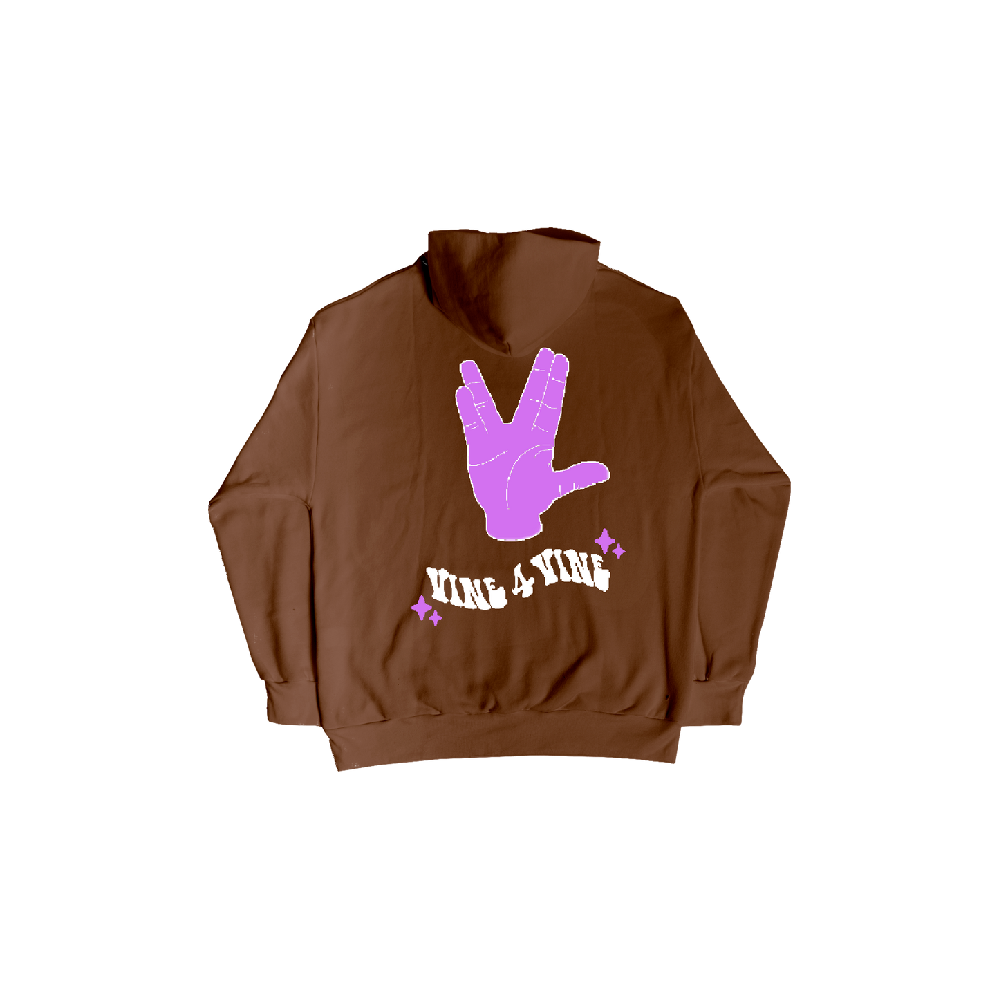 Circle Hoodie (Brown)