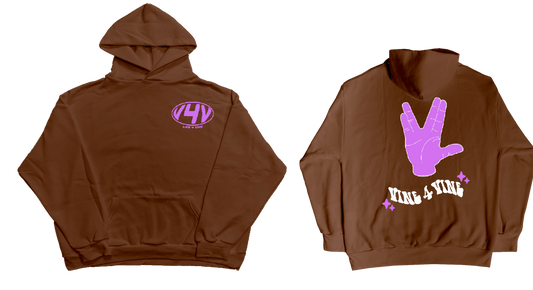 Circle Hoodie (Brown)